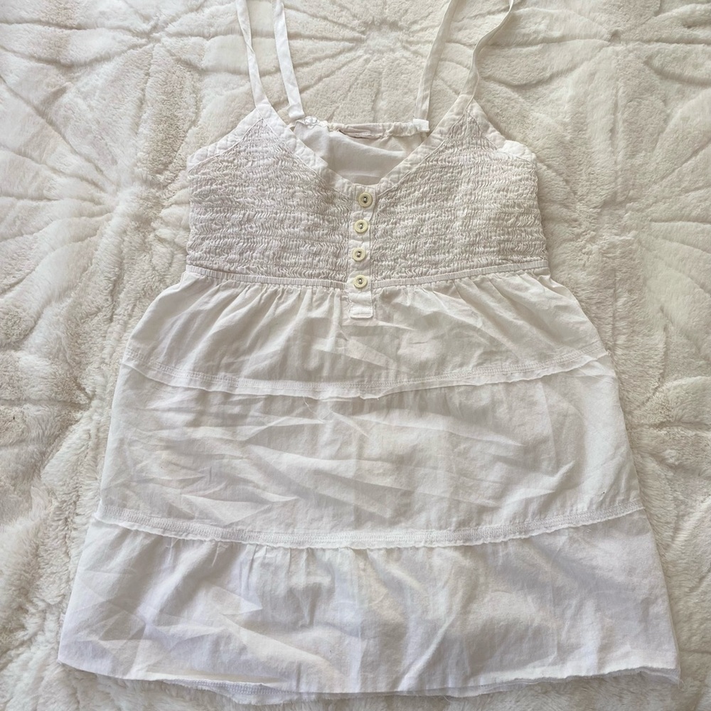White tank top